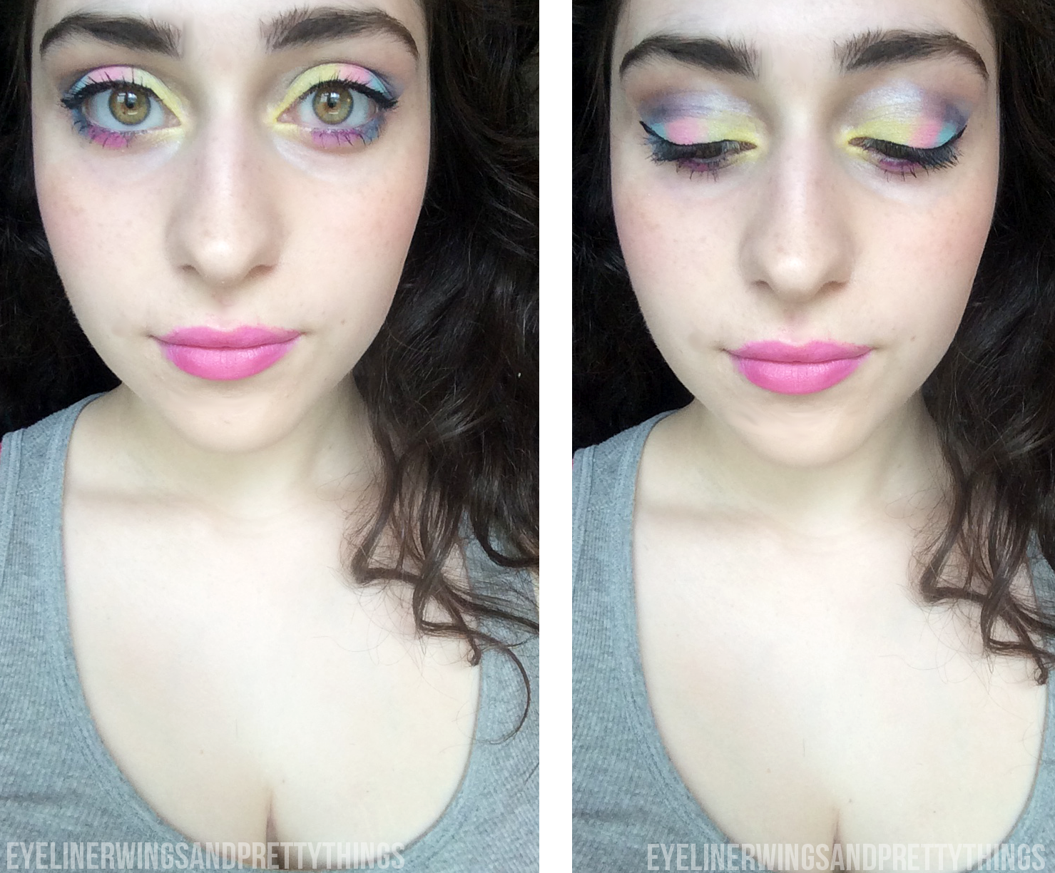 MOTD: Cotton Candy Makeup for Father's Day // via eyelinerwingsandprettythings