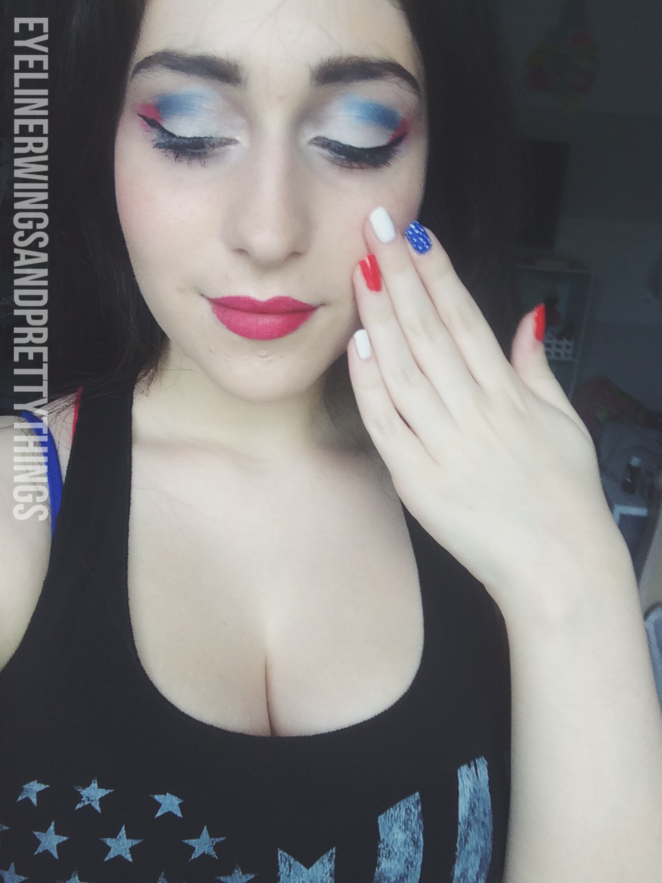 4th of July Makeup