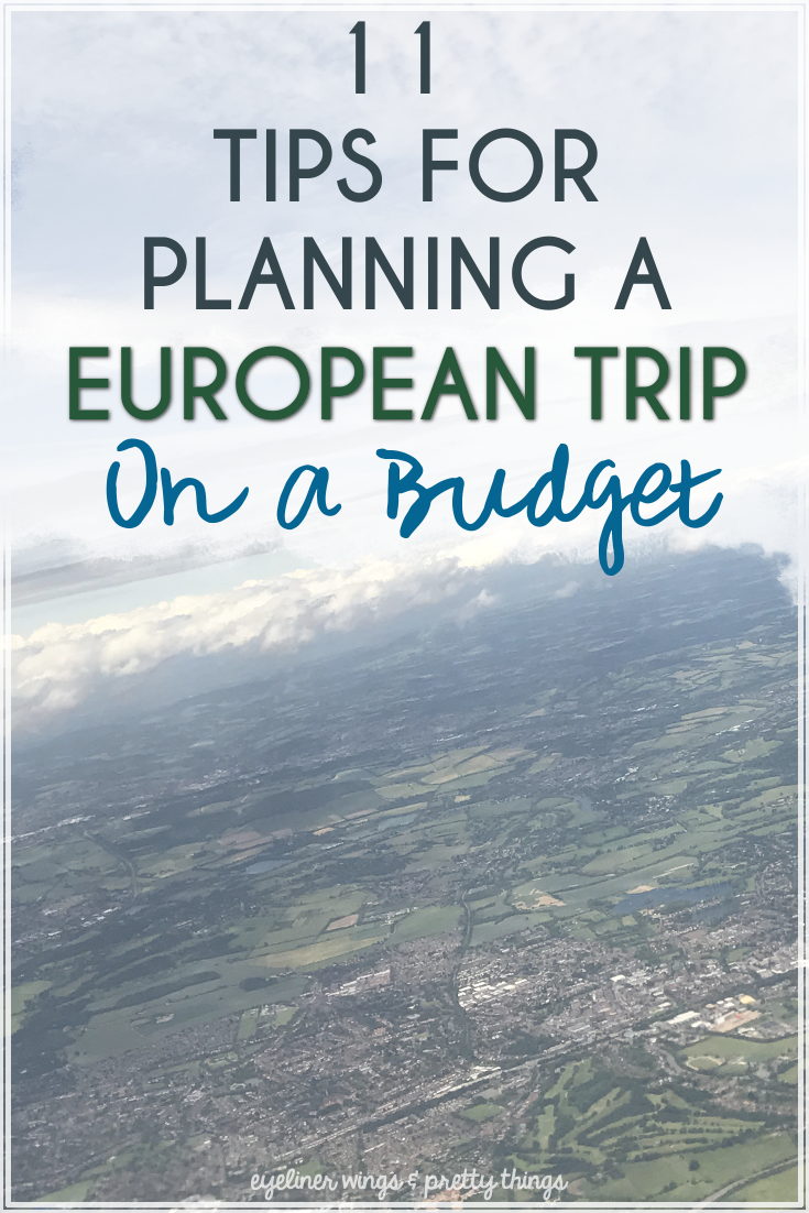 europe trip budget per day