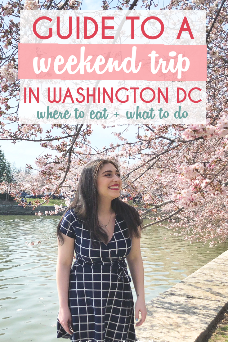 A mini travel guide for a weekend trip to Washington DC - what to do and where to eat // ew & pt